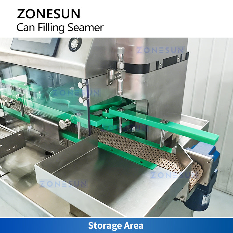 ZONESUN ZS-TRP1 Mobile Automatic Can Soda Water Filling and Seaming Machine  ZONESUNPRO