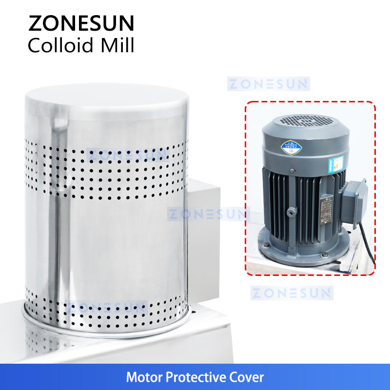 ZONESUN ZS-YM70 High-Capacity Peanut Butter Grinder & Homogenizer | 0.3–1T/H  ZONESUNPRO