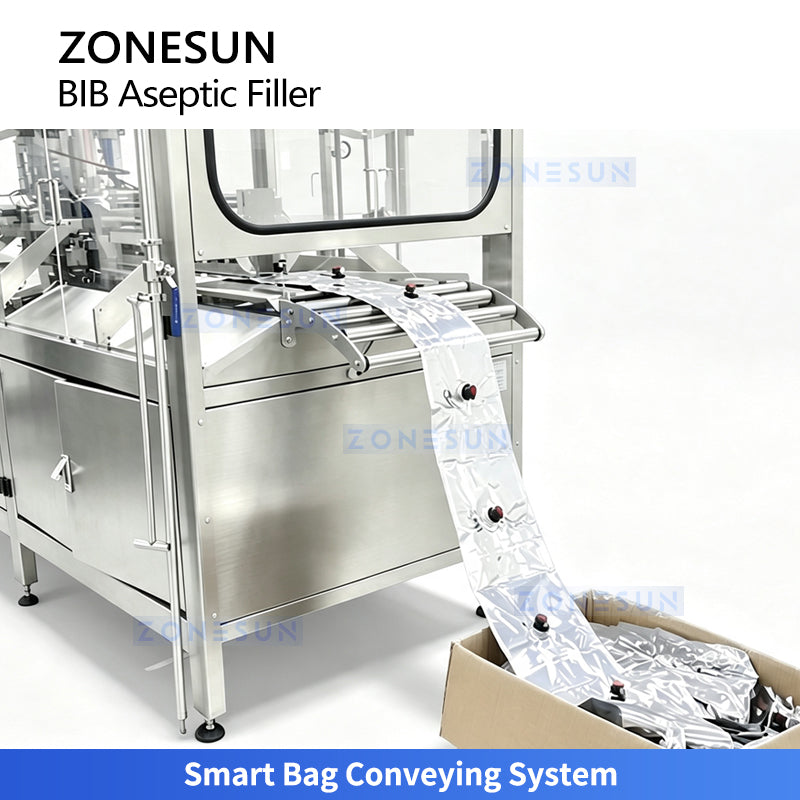 ZONESUN ZS-BIB210 Aseptic Bag-in-Box Filler with Steam Barrier and Vacuum System