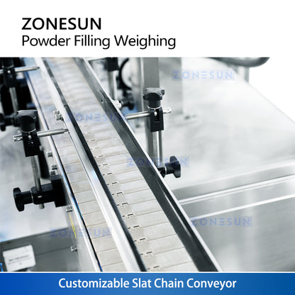 ZONESUN ZS-FM6A Automatic Powder Filling Machine Auger Filler