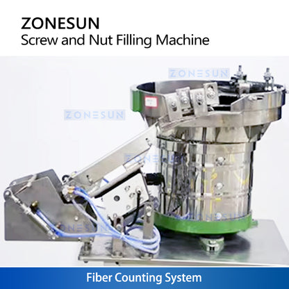 ZONESUN ZS-LSM15 Nut and Bolt Packing Machine Screw Granule Filling Machine