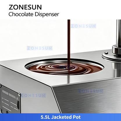 ZONESUN ZS-DJ500 Automatic Chocolate Sauce Dispensing Machine