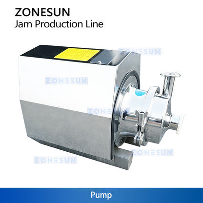 ZONESUN ZS-MB300L3 Vacuum Mixing Tank System with Heating, Cooling and Deaeration for High Viscosity Products, Cosmetics Processing