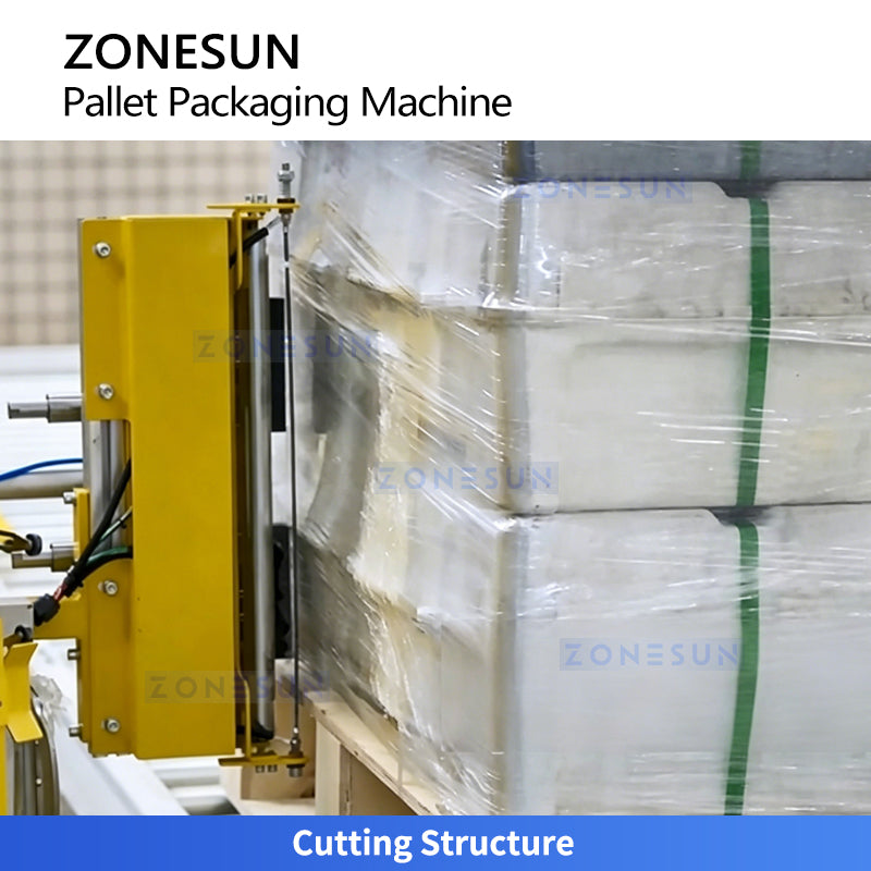 ZONESUN ZS-PWM2 Fully Automatic Robotic Palletizing & Pakcaing End-of-line  ZONESUNPRO