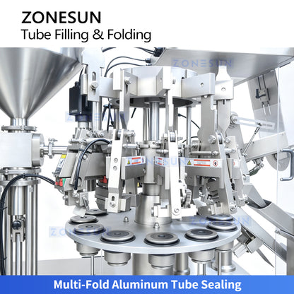 ZONESUN ZS-FS80A Aluminum Tube Multi-Fold Sealing and Coding Machine