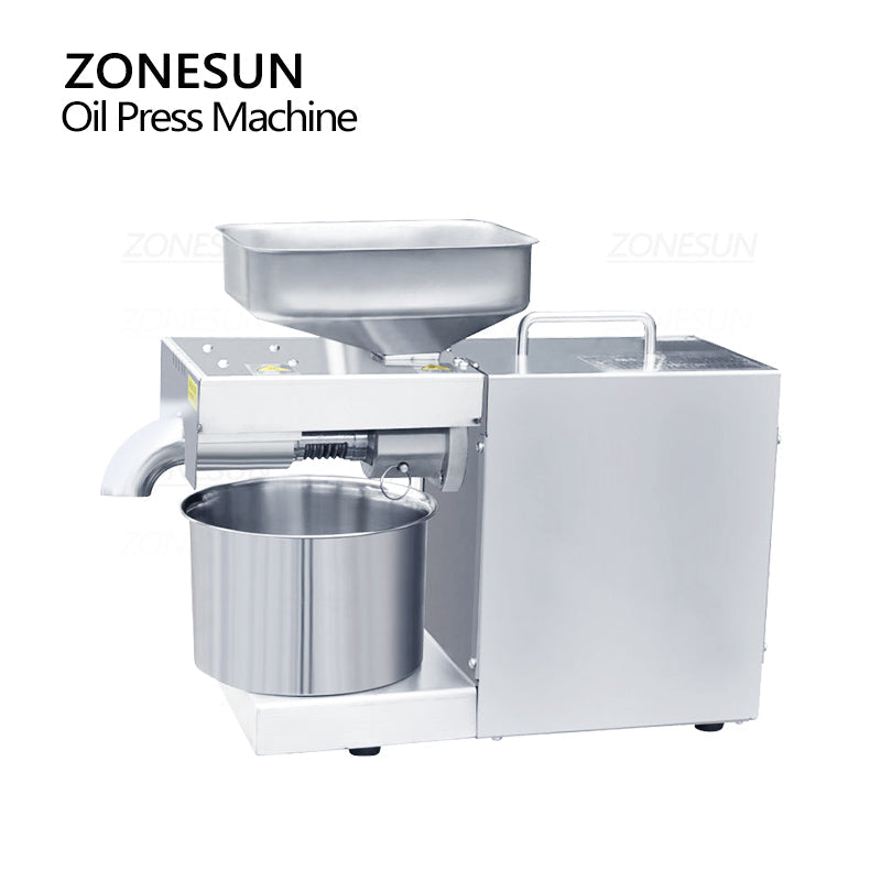 ZONESUN ZS-ZY22A Compact Oil Press Machine for Nuts, Seeds & Grains