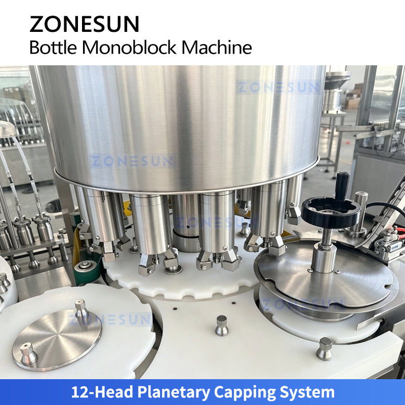 ZONESUN ZS-KGFX32 High-Speed Air Washing Filling and Capping Machine for 30 ml PP Bottles