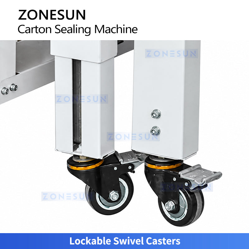 ZONESUN ZS-TFX5050 Automatic Carton Tape Sealing 360° Orbital Wrapping Machine