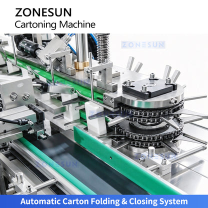 ZONESUN ZS-MSZH30L Automatic Top Load Cartoning Machine