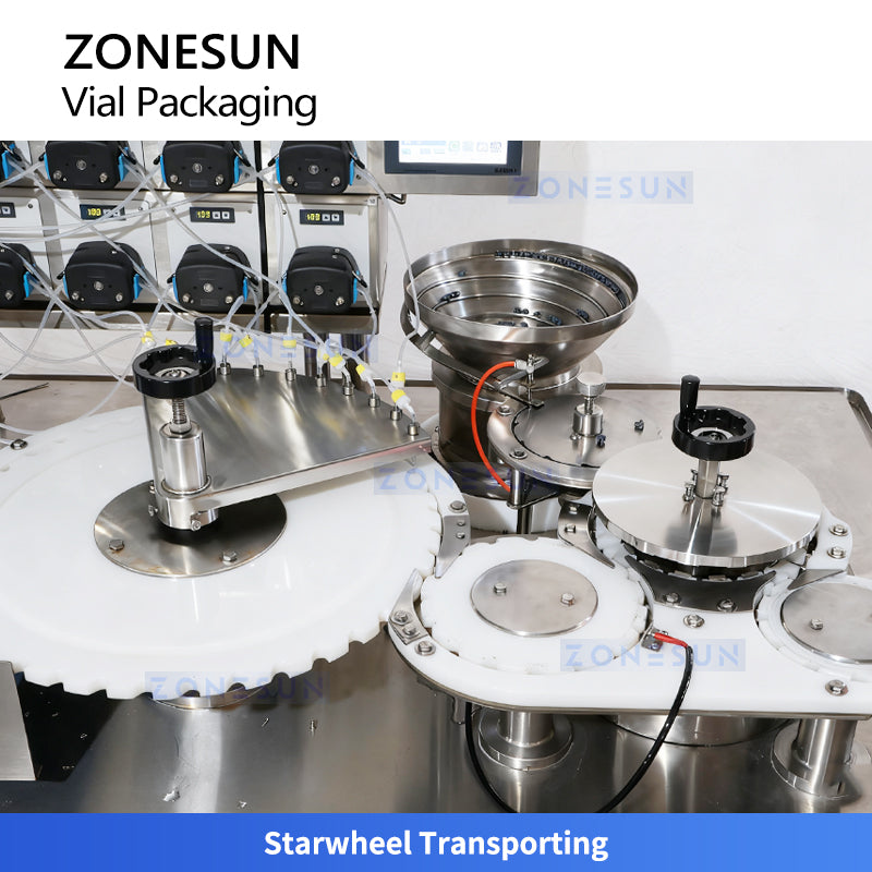 ZONESUN Vial Filling and Capping Machine