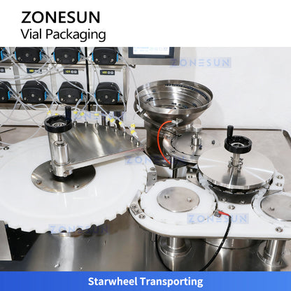 ZONESUN Vial Filling and Capping Machine