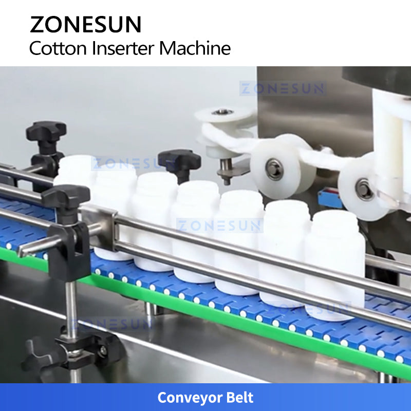Automatic Cotton and Desiccant Inserting Machine