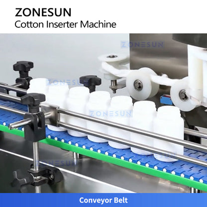 Automatic Cotton and Desiccant Inserting Machine