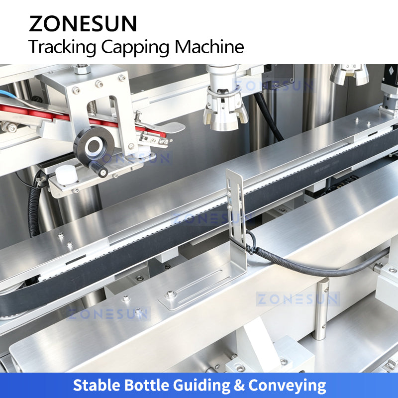 ZONESUN ZS-XG440P Continuous Motion Automatic Bottle Cap Tightening Machine