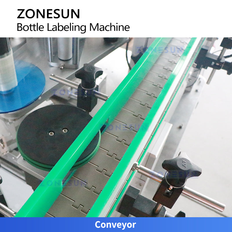 cosmetic bottle labeling machine