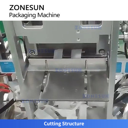 ZONESUN ZS-WZP4 High Speed Disposable Wipes Packing Machine For Single Product