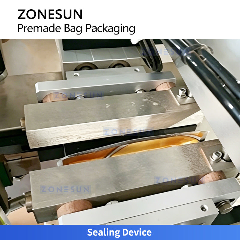 ZONESUN ZS-GW260D Automatic Powder Packaging Machine | Premade Bag Feeding Packing System with 10-Head Combination Weigher  ZONESUNPRO