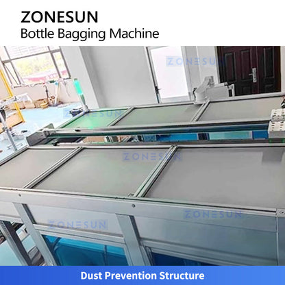 ZONESUN ZS-SPL20 Automatic Plastic Bottle Bagging Machine Plastic Container Packaging Machine