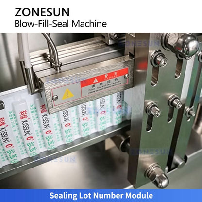 ZONESUN ZS-FS25U BFS Plastic Ampoule Filling and Sealing Machine for Pharma Production