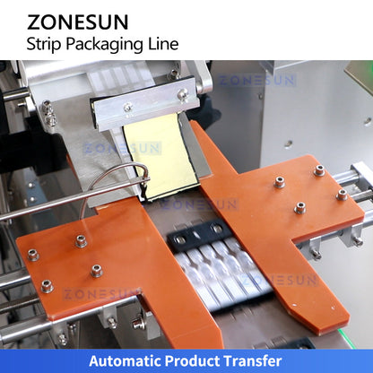 ZONESUN ZS-AFCL13 Automatic Unit Dose Strip Ampoule Filling Sealing and Cutting Machine