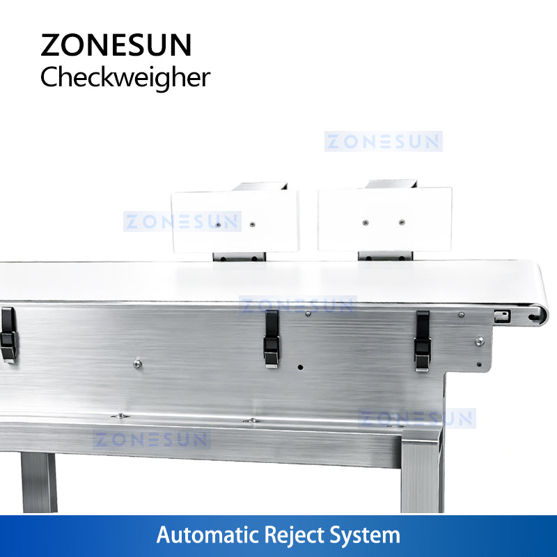 ZONESUN ZS-MD818 Automatic Checkweigher & Metal Detector with Reject System