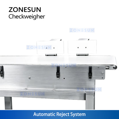 ZONESUN ZS-MD818 Automatic Checkweigher & Metal Detector with Reject System