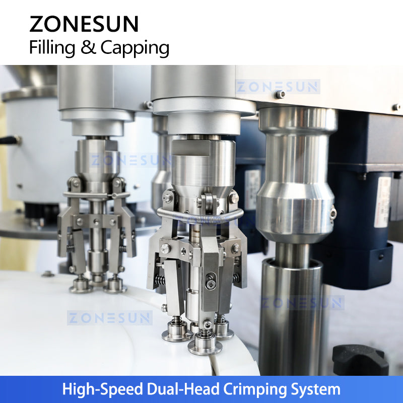 ZONESUN ZS-FJFC2 Automatic Small-dose Powder Vial Filling and Stoppering Machine