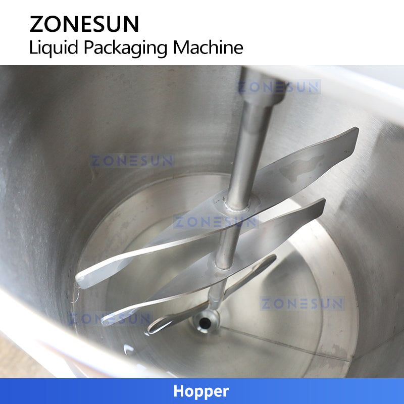 ZONESUN ZS-FS220UB Automatic Liquid Packaging Machine Servo Gear Pump High Speed VFFS Packing System