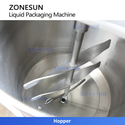 ZONESUN ZS-FS220UB Automatic Liquid Packaging Machine Servo Gear Pump High Speed VFFS Packing System