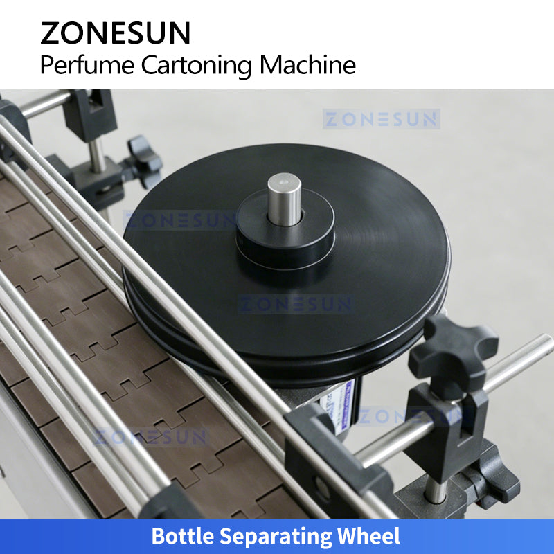 ZONESUN ZS-PB01 Perfume Bottle Cartoning Machine with Detection & Reject System