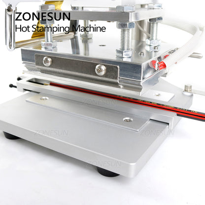 ZONESUN ZS-100B Pencil Holder Hot Foil Stamping Machine Accessory Spare Part Pencil Jig Fixture for Pencil Pen Logo Bronzing Embossing Printing Equipment