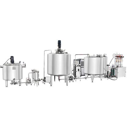 ZONESUN ZS-CDB1 Automatic Production Line Beer Brewing Equipment