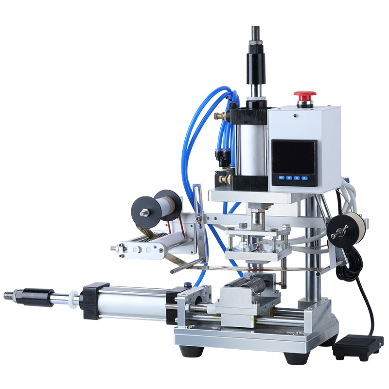 Máquina de estampado en caliente cilíndrica neumática ZONESUN
