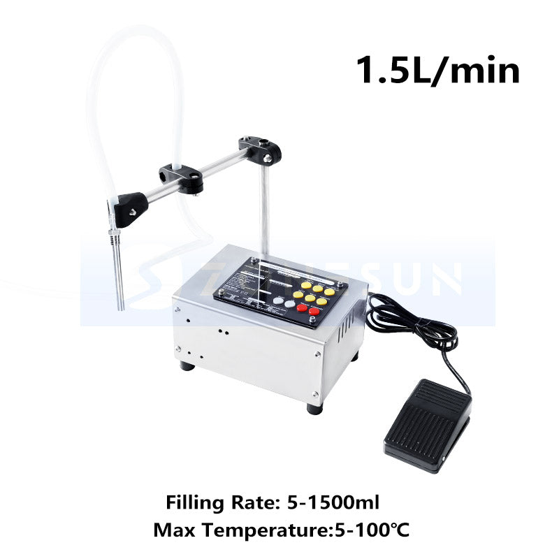 ZONESUN ZS-DPYT1500 Single Head Heat Resistant Liquid Filling Machine  ZONESUNPRO