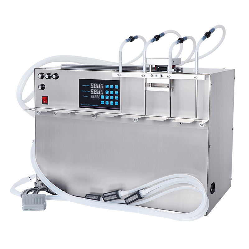 ZONESUN ZS-MPSP4 4 Nozzles Spout Pouch Liquid Filling Machine