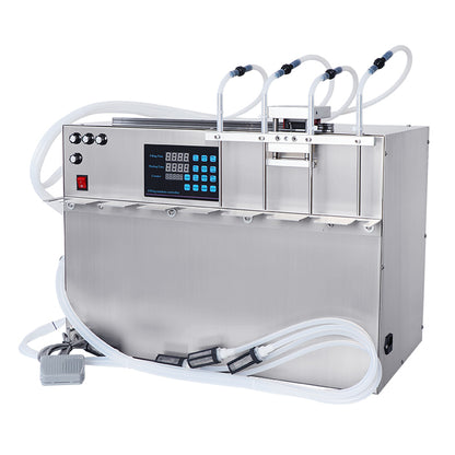 ZONESUN ZS-MPSP4 4 Nozzles Spout Pouch Liquid Filling Machine