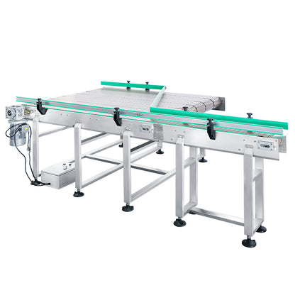 ZONESUN ZS-CB190 Custom Conveyor Belt Bottle Sorting Unscrambler For Production Line