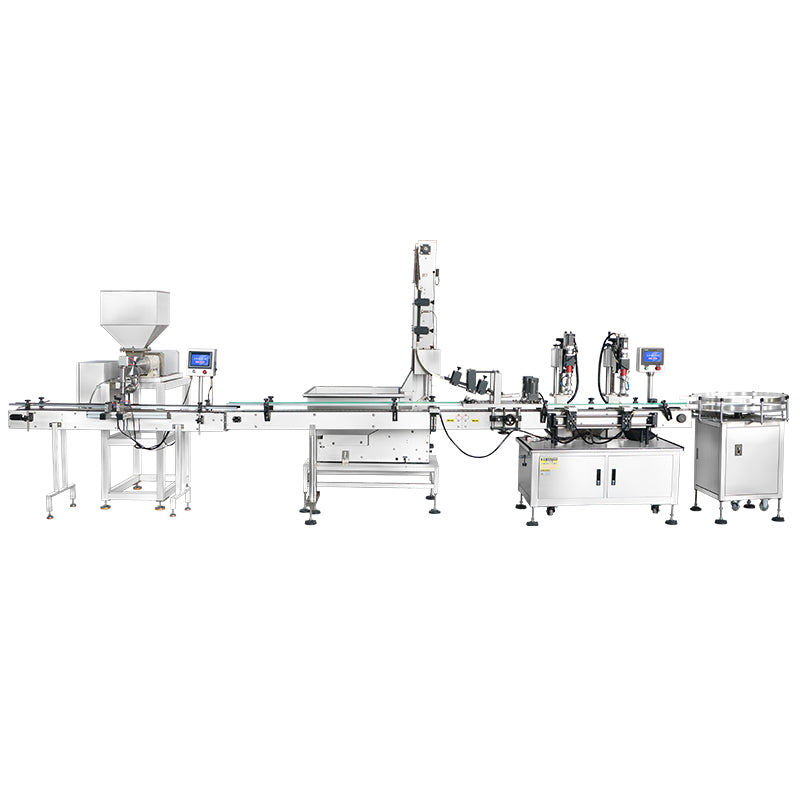 ZONESUN Meat Sauce Bottling Line Thick Paste Filling and Capping Machine ZS-FAL180B5