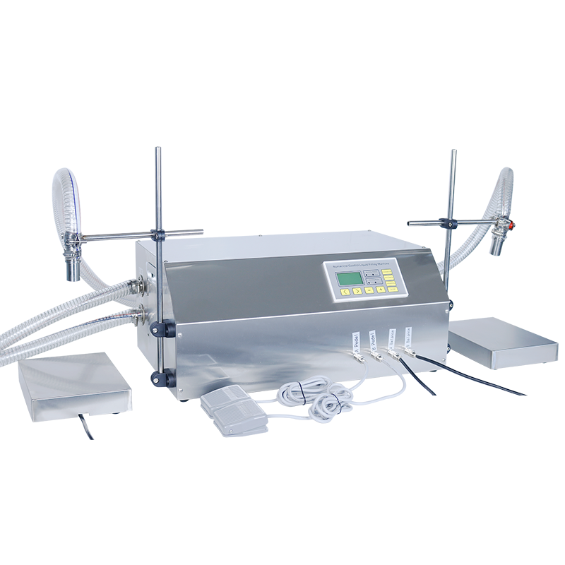 ZONESUN ZS-DP432W 2 Nozzles Big Flow Diaphragm Pump Liquid Weighing Filling Machine
