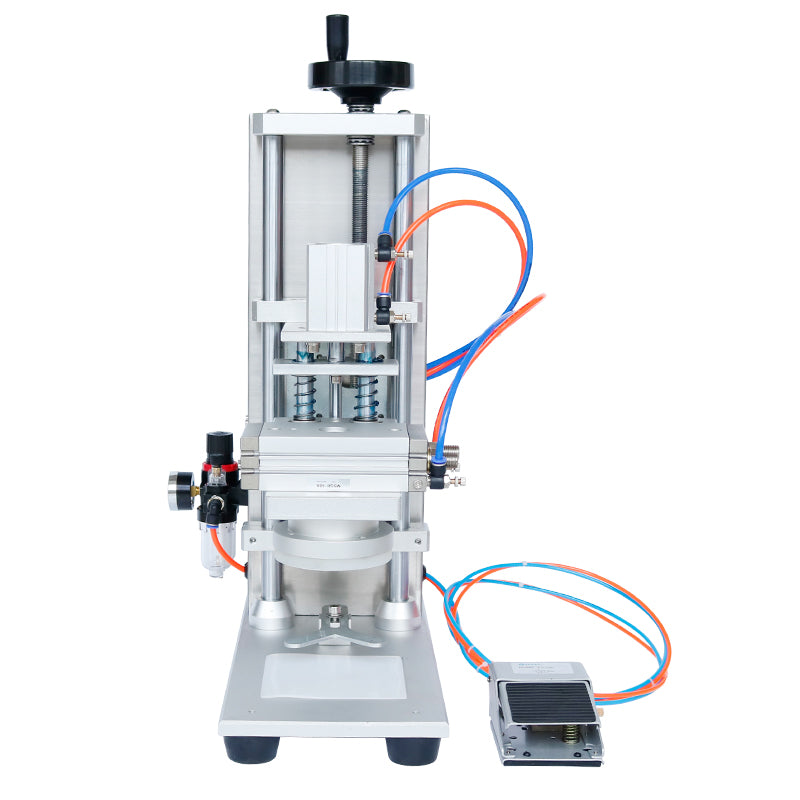 ZONESUN ZS-XG450D Semi Automatic Desktop Glass Bottle Twist Off Can Capping Machine