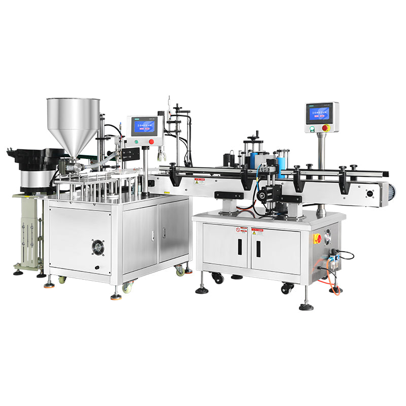 ZONESUNZS-AFCL3 Automatic Liquid  Filling Capping and Labeling Machine Bottle Packaging Production Line