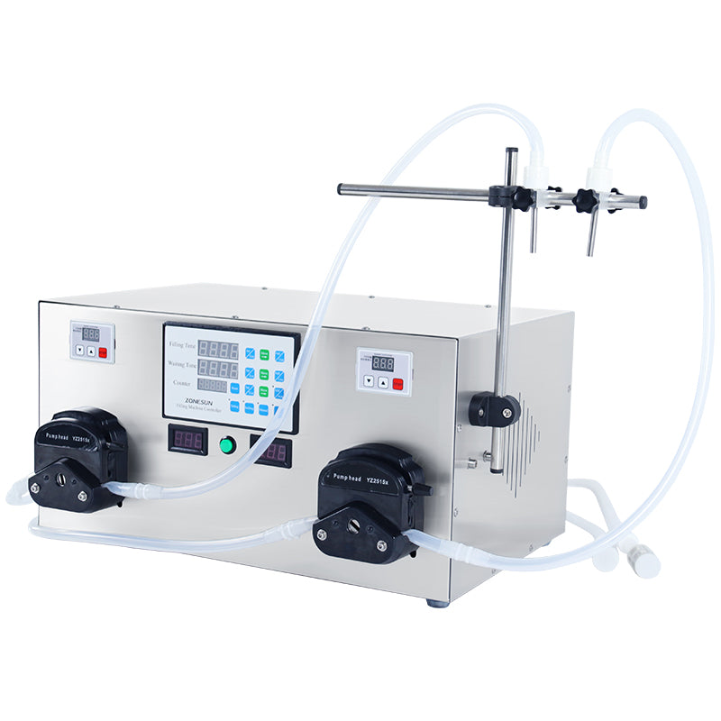 ZONESUN ZS-YTPP2 2 Nozzles Peristaltic Pump Liquid Filling Machine