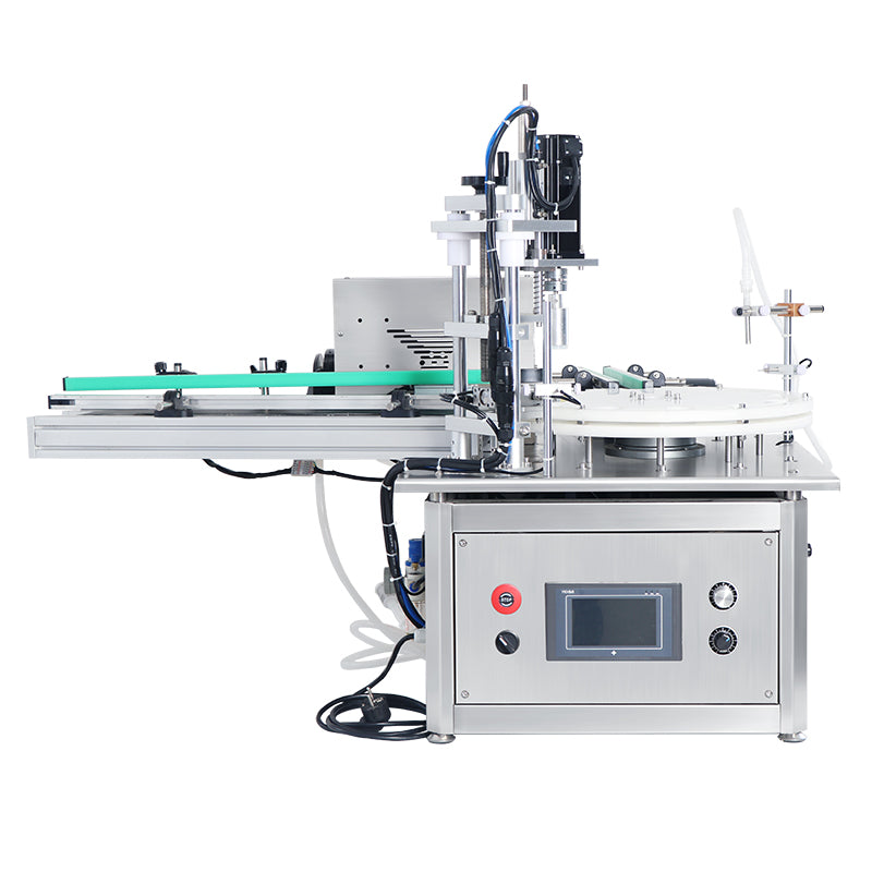 ZONESUN ZS-AFC1T Automatic Rotary Liquid Peristaltic Pump Filling and Capping Machine