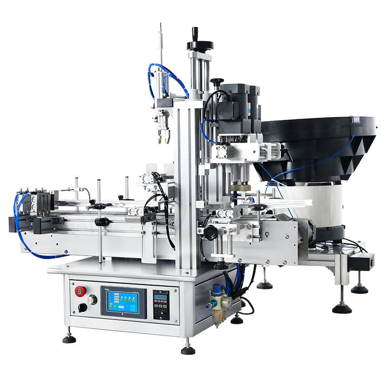 ZONESUN ZS-XG1870R Automatic Dropper Bottle Capping Machine with Vibratory Cap Feeder