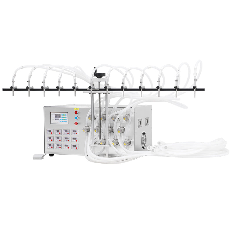 ZONESUN ZS-MPYT12P Semi Automatic Magnetic Pump Liquid Filling Machine