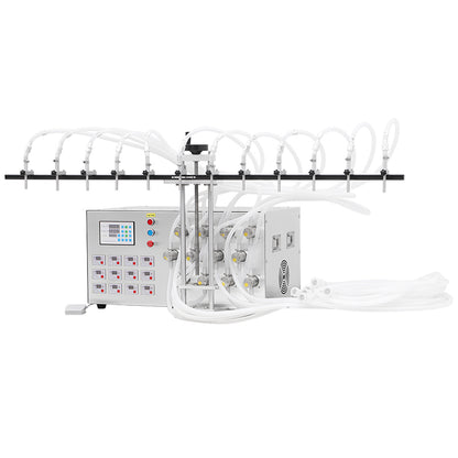 ZONESUN ZS-MPYT12P Semi Automatic Magnetic Pump Liquid Filling Machine