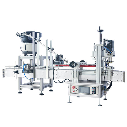 ZONESUN ZS-XG1870P Automatic Capping Machine with Cap Unscrambler Production Line