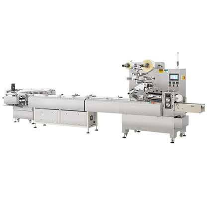 ZONESUN ZS-HYS350U Horizontal Automatic Bag Sealing Packaging Machine with Material Unscrambler