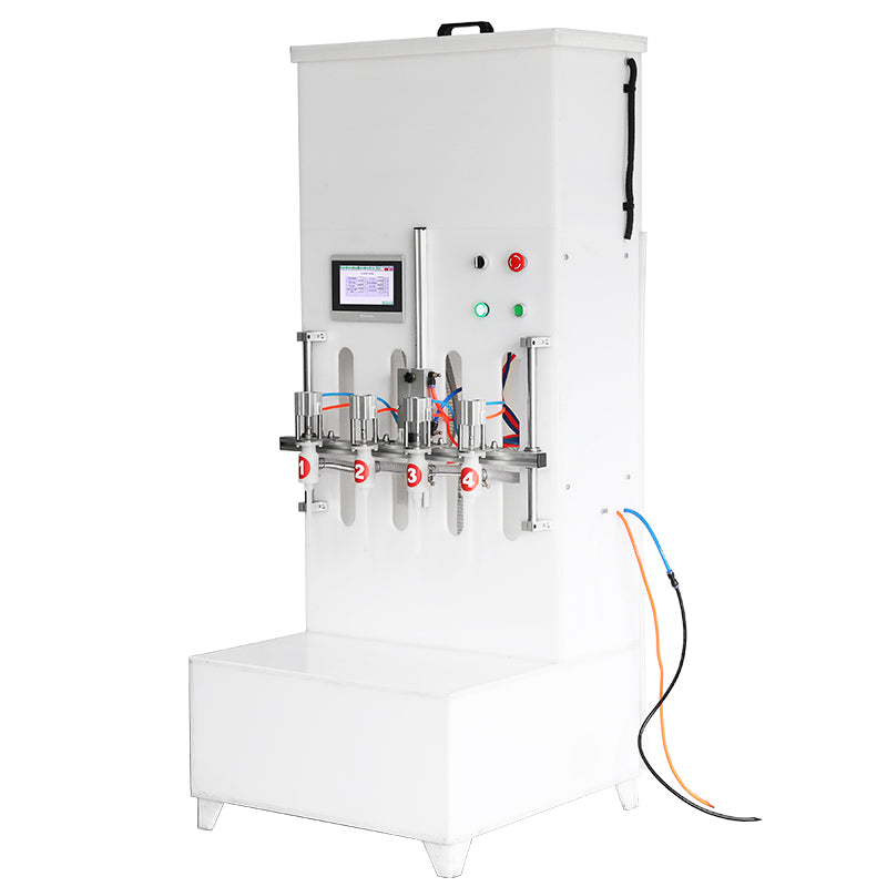 ZONESUN ZS-YTCR4 Semi-automatic Corrosive Liquid Filling Machine