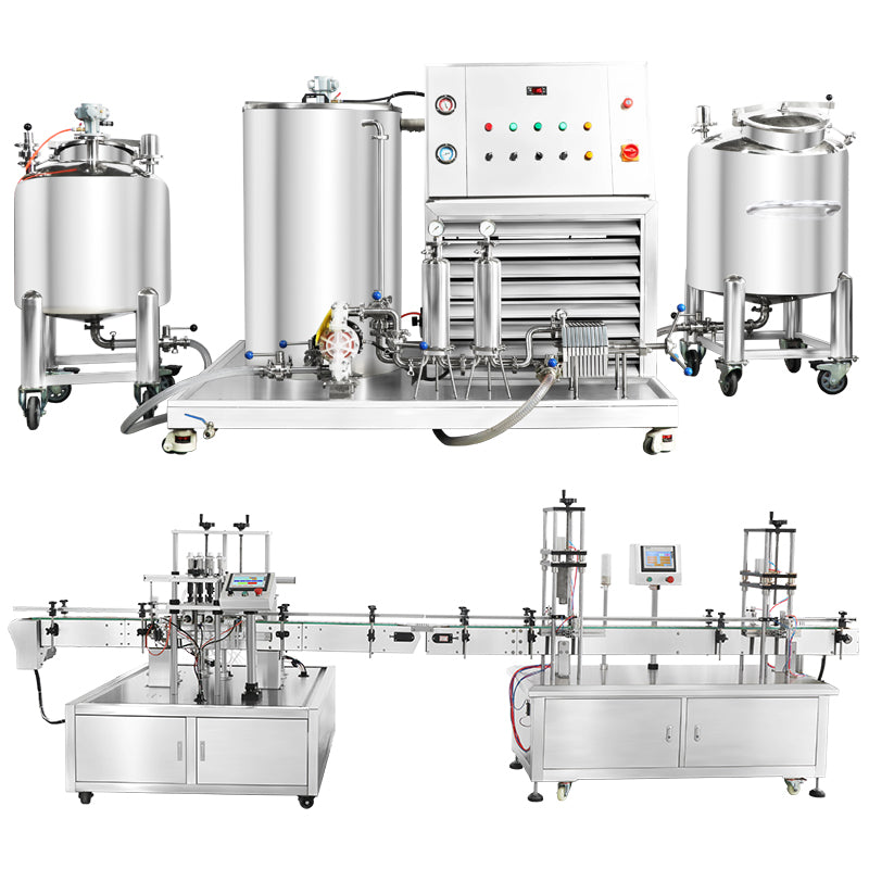 ZONESUN ZS-FAL180XW Fragrance Line Perfume Packaging Machine Mixing Cooling Filtration Filling